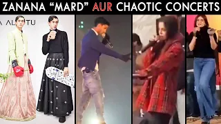 ZANANA MARD aur CHAOTIC CONCERTS - Talha anjum, Aima baig Hira mani kay dukh takleef - Sana's Bucket