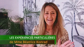 LES EXPÉRIENCES PARTICULIÈRES de Mme Béatrice Konrad