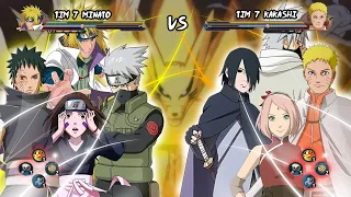 MINATO, OBITO, KAKASHI & RIN VS NARUTO, SASUKE, SAKURA & KAKASHI | Naruto Storm 4 MOD