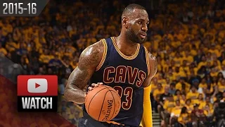 LeBron James Full Game 1 Highlights at Warriors 2016 Finals - 23 Pts, 12 Reb, 9 Ast