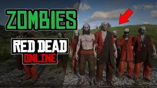 Zombies are coming to Red Dead online! Zombie models from Halloween update were found in the game