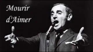 Mourir D'Aimer (Morir De Amor) // Charles Aznavour - Iva Zanicchi - Dyango -  Sebastien El Chato