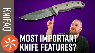 KnifeCenter FAQ #73: Most Important Knife Features? S30V No Good?