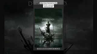 Photoshop Ai completes: Dishonored Cover Art [Generative Fill]