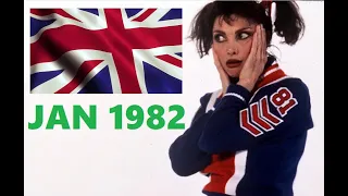 UK Singles Charts : January 1982