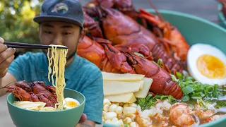 BEST CRAWFISH RAMEN CATCH AND COOK