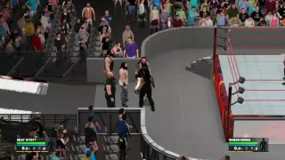 WWE 2K17: The Wyatt Family Scare Roman Reigns - Easter Egg