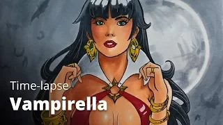 Vampirella | Markers Time-lapse