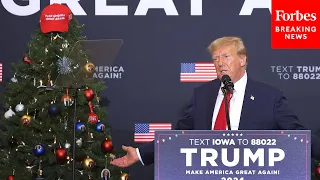 BREAKING NEWS: Trump Holds Rally In Iowa Moments After Colorado Supreme Court Blocks Him From Ballot