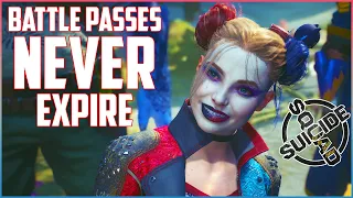 Battle Passes NEVER Expire in Suicide Squad Kill the Justice League