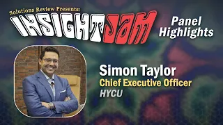 Data Protection and Cybersecurity will Merge – Simon Taylor - CEO @ HYCU | #InsightJam Highlights