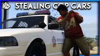 GTA RP | STEALING COP CARS (TROLLED (FUNNY TROLL))