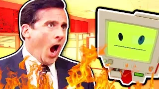 WORST EMPLOYEE OF THE MONTH! | Job Simulator | Oculus Rift + Touch Controllers