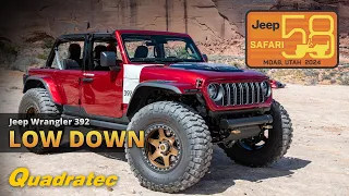 Jeep Wrangler 392 Low Down | 58th Easter Jeep Safari Concepts | Moab, Utah