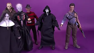 Comparing the Sideshow Collectibles Ghostface with other Horror Sixth Scale Figures!