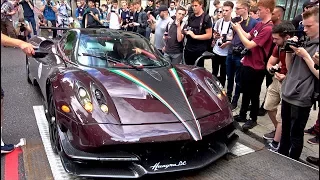 Two Million Dollar Pagani Huayra’s CAUSE CHAOS in London!