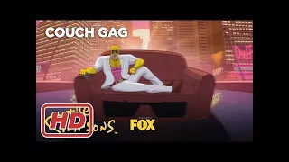 The Simpsons ☆LA-Z Rider Couch Gag From Guest Animator Steve Cutts | Season 27 | THE SIMPSONS