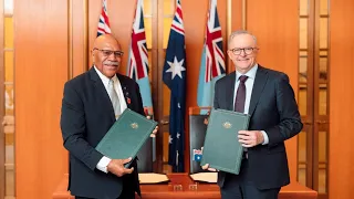 Australia signs ‘renewed and elevated’ Vuvale partnership with Fiji
