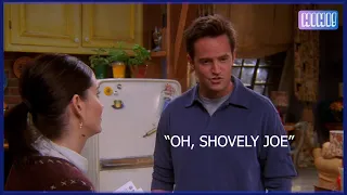 Chandler and Monica's baby daddy is a shovel killer | Friends 10x13