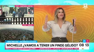 Michelle Adam ¿Vamos a tener un fin de semana gélido? | Tu Día | Canal 13