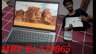 Costliest product unboxing | Mac book performance in Windows | HP Firefly G7 ZBook