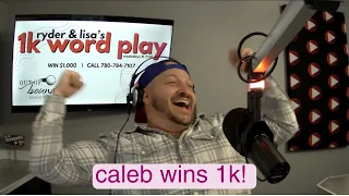 Caleb wins 1K!