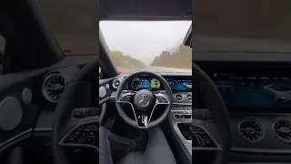 Mercedes E200 Top Speed Autobahn #shorts