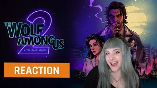 My reaction to The Wolf Among Us 2 Official Reveal Trailer | GAMEDAME REACTS