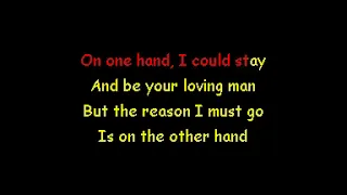 On The Other Hand   Randy Travis Karaoke Version JM