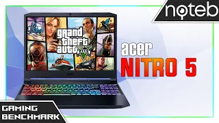 Acer Nitro 5 (2021) - Grand Theft Auto V Gameplay Test (Ryzen 9 5800HX, RTX 3080)