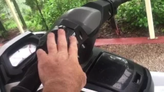 Clearing fault code on jetski