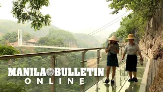 Spectacular glass-bottomed bridge opens in Vietnam