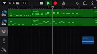 リスカピアノとドラムだけの最高にかっこいい曲 GarageBand