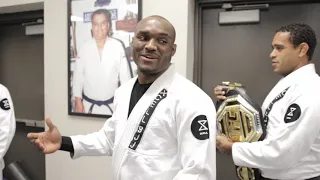 Kamaru Usman earns his Jiu-Jitsu Black Belt after UFC 235