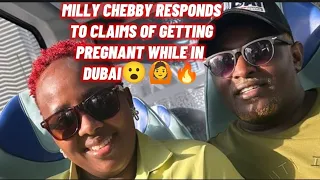 MILLY CHEBBY RESPONDS TO CLAIMS OF GETTING PREGNANT WHILE IN DUBAI VACATION WITH HUBBY TERENCE😮🙆🔥😍