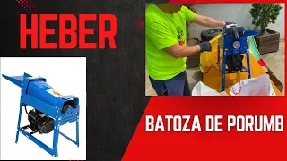 Batoza de porumb profesionala Heber, 2000 kg/h, motor 2500W