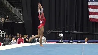 Konnor McClain –  Floor Exercise – 2019 U.S. Gymnastics Championships – Junior Women Day 1