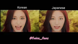 Twice MV 'Likey' Korean and Japanese ver. Comparison (full version)