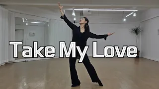 Take My Love[Advanced Rolling 8]#whitneyhouston#라인댄스#중고급라인댄스#민라인댄스코리아