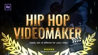 Hip Hop Music Video Editor ( After Effects Template ) ★ AE Templates