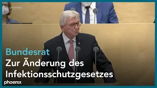 Sondersitzung Bundesrat zum Infektionsschutzgesetz