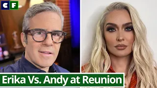 Erika Jayne & Andy Cohen Reportedly Get Into an Explosive Debate in RHOBH Reunion