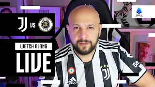 JUVENTUS VS SPEZIA | GETTING PUMPED + LIVE MATCH REACTIONS 💪⚪⚫