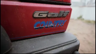 Несуразный Volkswagen Golf Country 1991 года