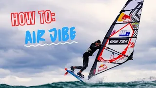 How to Air jibe/Vulcan WINDSURFING|Lennart Neubauer