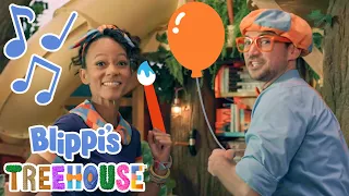 BLIPPI'S TREEHOUSE SONGS | Amazon Kids+ Original | Educational Songs For Kids