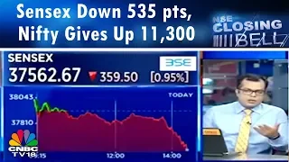 Closing Bell- 11th Sept | Sensex Down 535 pts, Nifty Gives Up 11,300, Midcaps Fall Over 1.3%