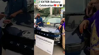 Exter Sx Delivery Ceremony ❤️🔥🖤 #hyundai #hyundaiindia