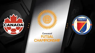 HIGHLIGHTS | Canada v Haiti - CONCACAF Futsal Championship 2021