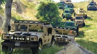 This Was The BEST Offroad Meet I have Been To Military Off-roading In GTA Online